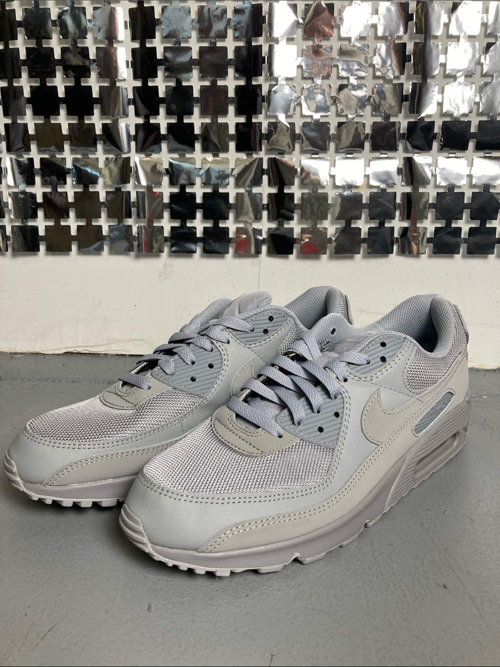 Nike Men’s Air Max Sneakers in Light Grey